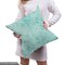 Ambesonne Nautical Fabric by The Yard, Soft Pastel Colored Ocean Sea Waves Pattern Summer Vibes Inspired Graphic, Decorative Fabric for Upholstery and Home Accents, 1 Yard, Aqua